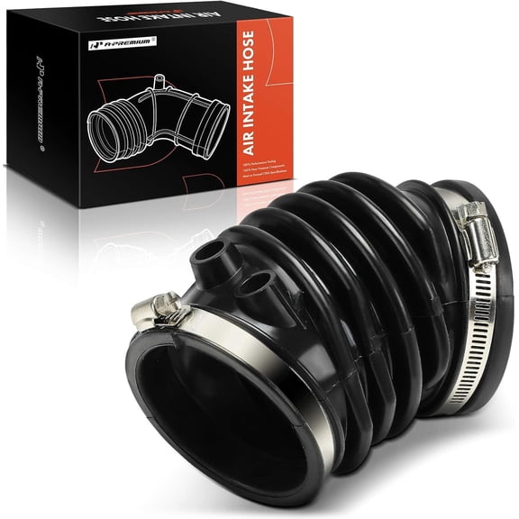 A-Premium Engine Air Clean Intake Tube Hose with Clamps Compatible with Buick Rendezvous 2002-2005 & Chevrolet Venture 1999-2005 & Oldsmobile Silhouette 1999-2004 & Pontiac Aztek 2001-2005, Montana