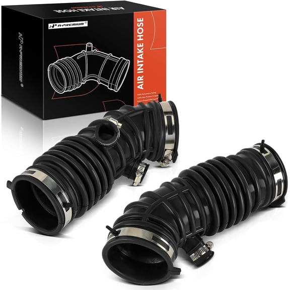 A-Premium Engine Air Clean Intake Tube Hose with Clamps Compatible with Infiniti QX50 2014-2017, Q60 2014-2015, G37 2008-2013, Q40 2015 & Nissan 370Z 2009-2020, 3.7L