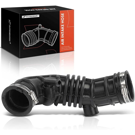 A-Premium Engine Air Clean Intake Tube Hose W/Clamps Compatible with Chevrolet Spark 2011 2012 1.2L