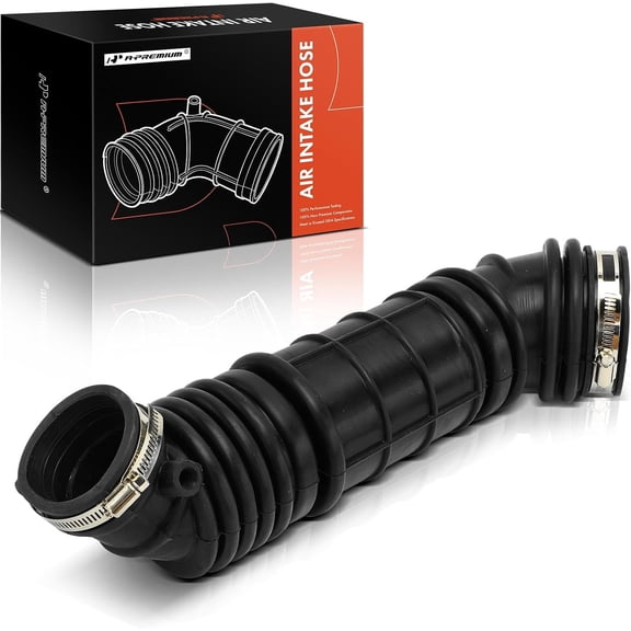 A-Premium Engine Air Clean Intake Tube Hose W/Clamps Compatible with Chrysler PT Cruiser 2003-2009 2.4L