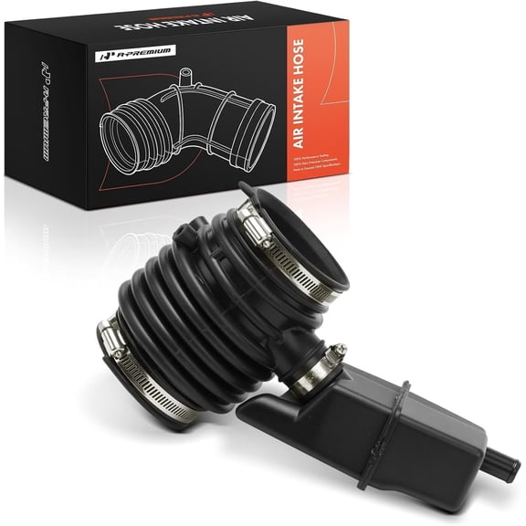 A-Premium Engine Air Clean Intake Tube Hose W/Clamps Tube Hose Compatible with Nissan Murano 2015-2023, Pathfinder 2013-2016 & Infiniti QX60 2014-2016, JX35 2013, Replace# 165763JA0A