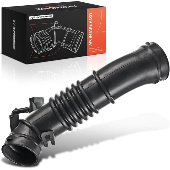 A-Premium Engine Air Intake Hose Tube [fits DOHC, 4Cyl 1.8L 2.0L, Gas] Compatible with Mazda Protege 1999-2000 [1.8L] & Protege 2001-2003 [2.0L], Sedan Only, Replace# FP47-13-220A