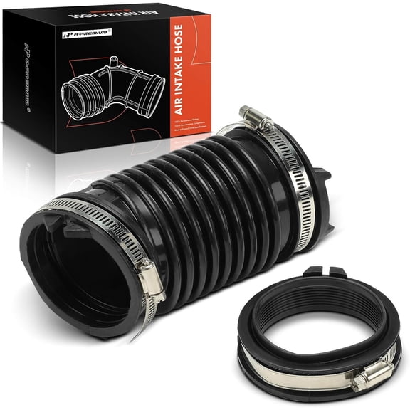 A-Premium Engine Air Cleaner Intake Hose W/Clamps Compatible with Chevrolet Malibu 2008-2012, Cobalt 2006-2008 & Pontiac G5 2007-2008, G6 2008-2010 & Saturn Aura 2008-2009, 2.4L