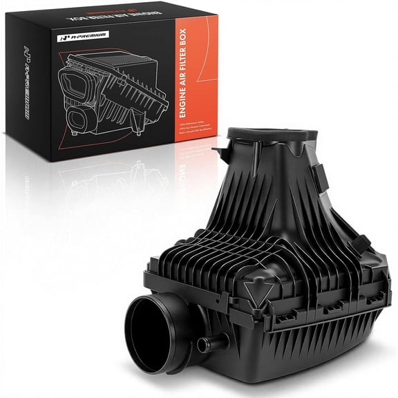 A-Premium Engine Air Filter Cleaner Box Housing Compatible with Chrysler 300 2012-2014 2023 & Dodge Challenger 2011-2013 2016-2023, Charger 2012-2023, V8 6.4L, Replace# 05038441AC, 05038441AD