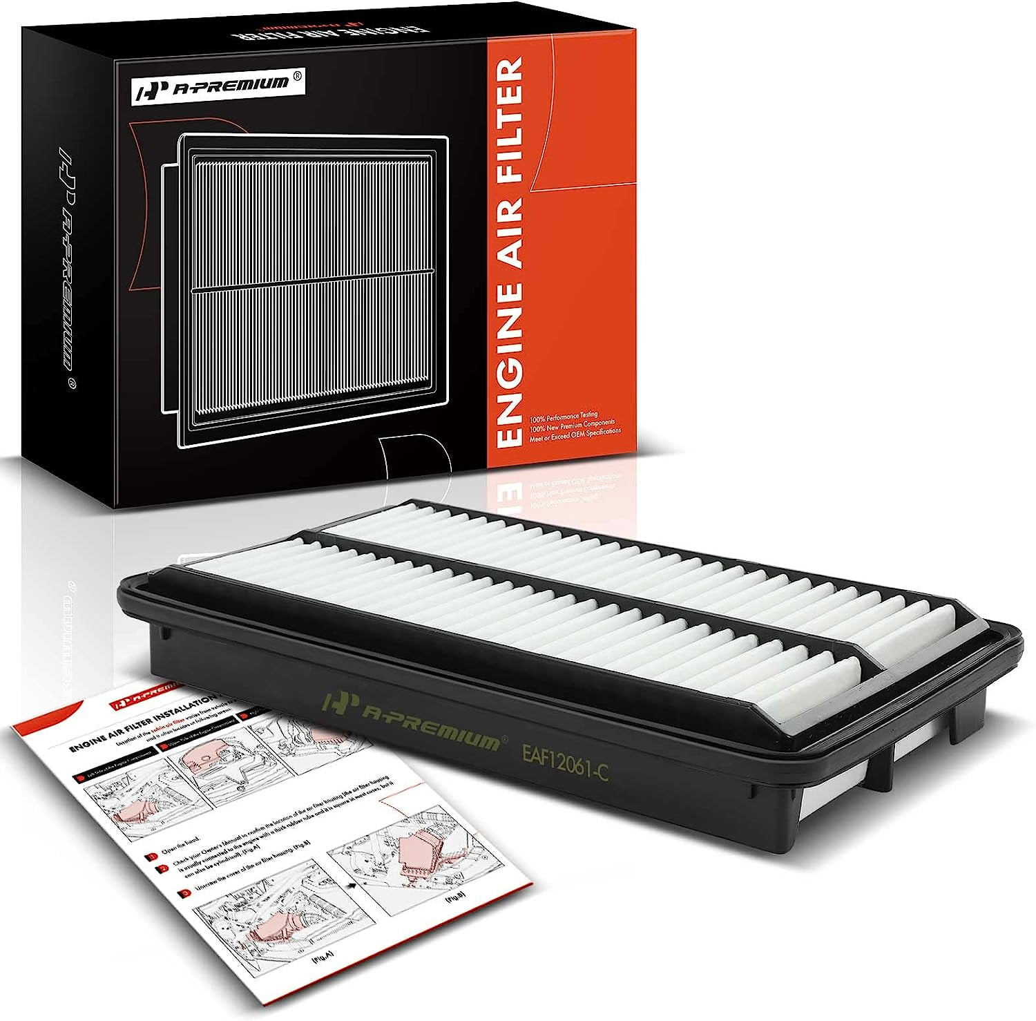 APremium Engine Air Filter Compatible with Acura & Honda Models MDX (20162020), TLX 2.0L