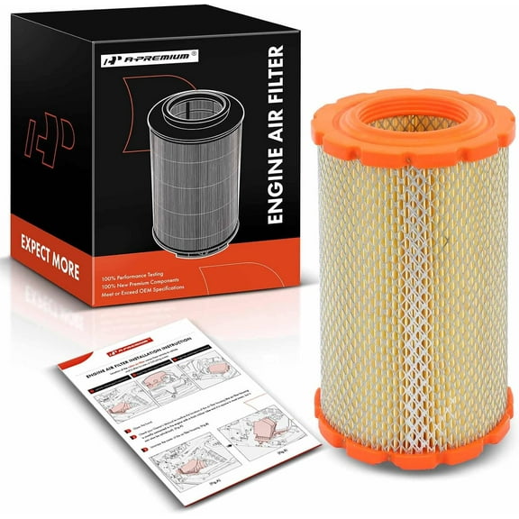A-Premium Engine Air Filter Compatible with Ford Escape 2009-2012 & Mazda Tribute & Mercury Mariner 2009-2011, V6 3.0L, Radial Seal, Replace# PXA49893