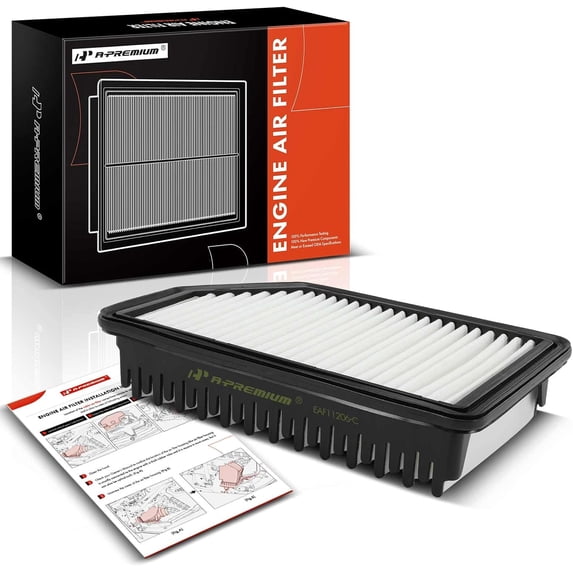 A-Premium Engine Air Filter Compatible with Hyundai Accent 2012-2017 ...