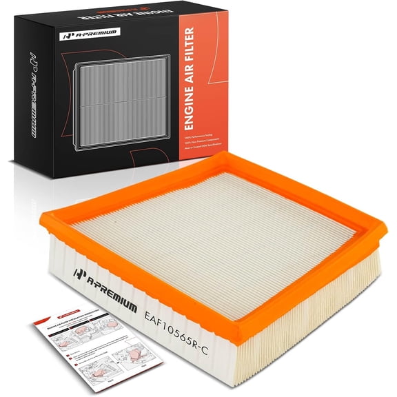 A-Premium Engine Air Filter Compatible with Jaguar F-Pace FPace 2017-2025, XF 2017-2020, XE 2017-2019 & Land Rover Range Rover Velar 2018-2025, Right Passenger Side