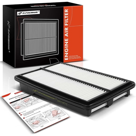 A-Premium Engine Air Filter Compatible with Acura TLX 2015-2020 & Honda Accord 2013-2017, V6 3.5L, Rigid Panel, Replace# 172205G0A00