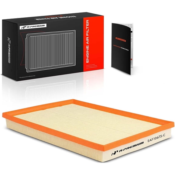 A-Premium Engine Air Filter Compatible with BMW Model | for E70 Series X5 2007 2008 2009 2010 L6 3.0L, Replaces 13717548888