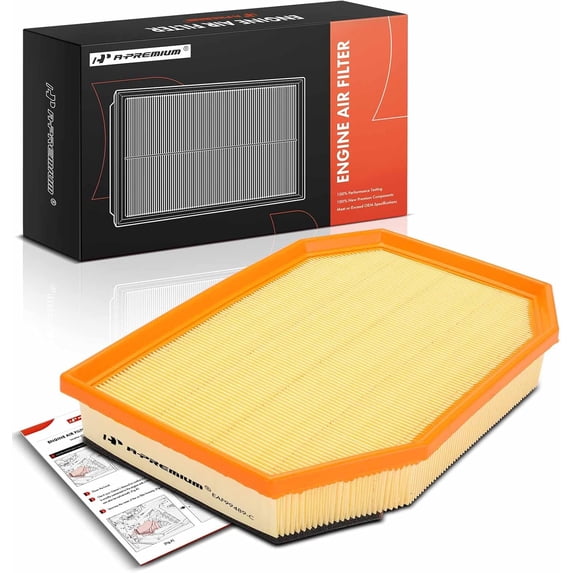A-Premium Engine Air Filter Compatible with BMW F10 Series 528i 2011 3.0L
