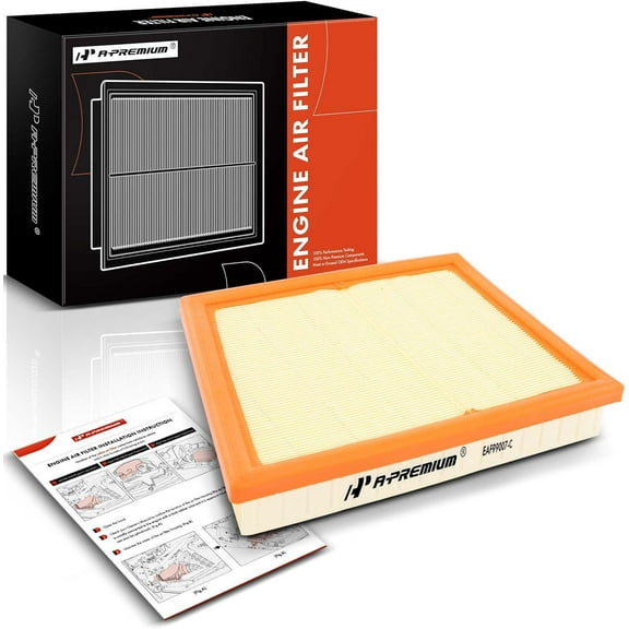 A-Premium Engine Air Filter Compatible with BMW X1 16-22, X2 18-22 & Mini Cooper 15-23, Cooper Clubman 16-23, Cooper Countryman 17-23, 1.5L 2.0L