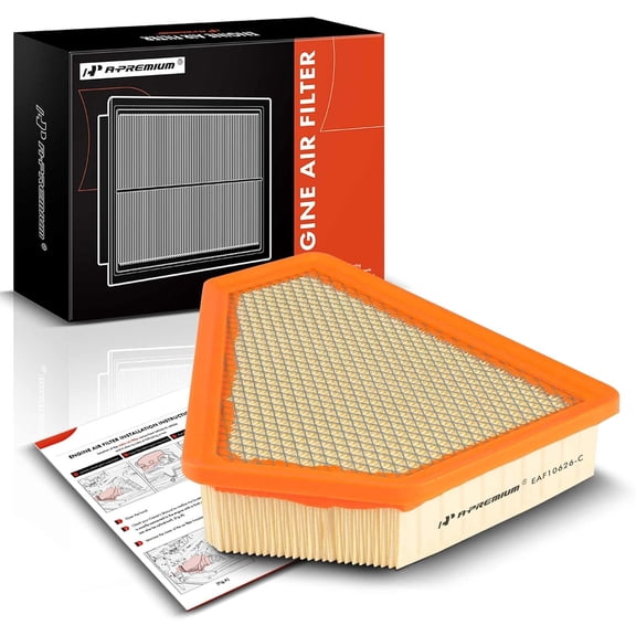 A-Premium Engine Air Filter Compatible with Cadillac CTS 2008-2014, 3.0L 3.6L 6.2L