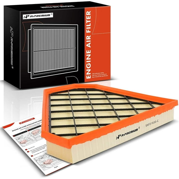 A-Premium Engine Air Filter Compatible with Cadillac CTS 2014 2015 2016 2017 2018 2019, V6 3.6L, Replace# 22844634