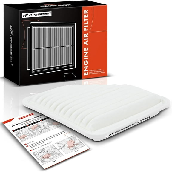 A-Premium Engine Air Filter Compatible with Chevrolet Cobalt 2005-2010 & Pontiac G4 2005-2006, G5 2007-2010, Pursuit 2005-2006, 2.2L 2.4L