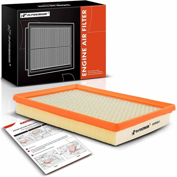 A-Premium Engine Air Filter Compatible with Chrysler 300 2005-2010 & Dodge Challenger 2008-2010, Charger 2006-2010, Durango 2009, Magnum 2005-2008