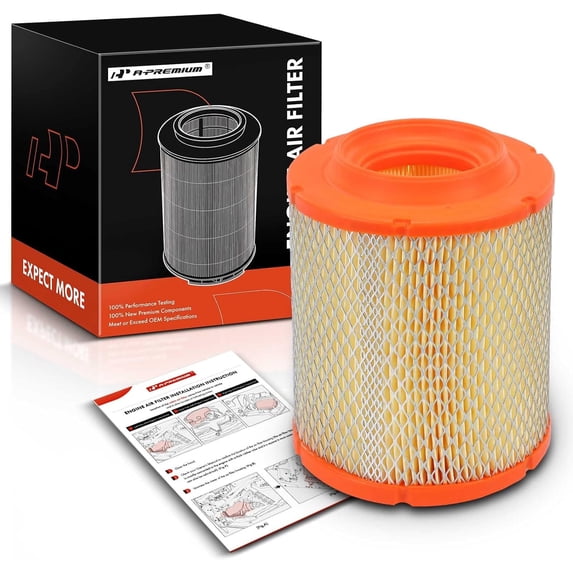 A-Premium Engine Air Filter Compatible with Chrysler Neon 2000-2002 & Dodge Neon 2000-2005, SX 2.0 2003-2005 & Plymouth Neon 2000-2001