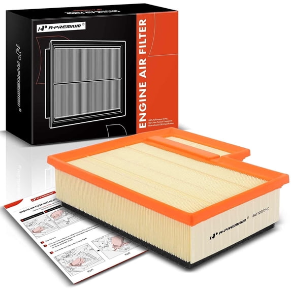 A-Premium Engine Air Filter Compatible with Ford Transit-150, Transit ...