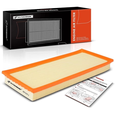 A-Premium Engine Air Filter Compatible with Jaguar X-Type 2002-2008, 2.5L 3.0L, Replace# X439601AA