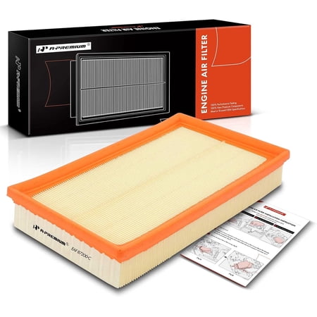 A-Premium Engine Air Filter Compatible with Jaguar XJ8, XJR, Vanden Plas 1998-2003, XK8 1997-2006, XKR 2000-2006