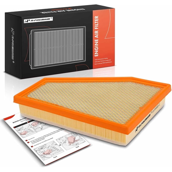 A-Premium Engine Air Filter Compatible with Jeep WK2 Series Grand Cherokee 2022 2023 2024, 2.0L