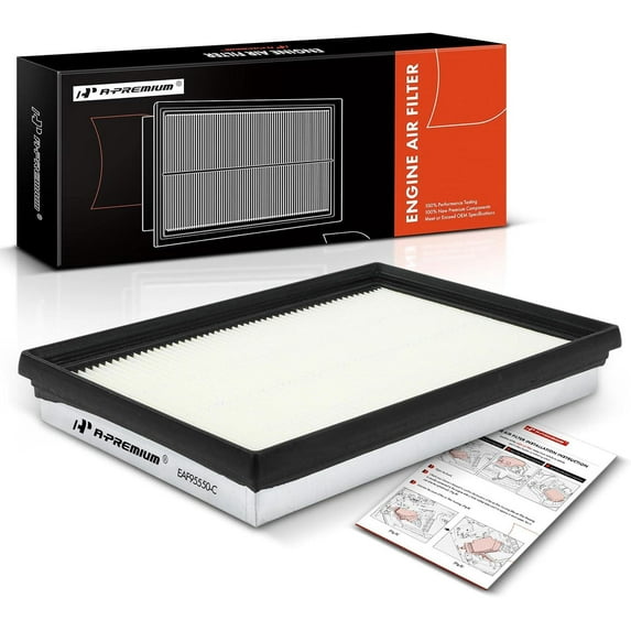 A-Premium Engine Air Filter Compatible with Kia Sedona 2002 2003 2004 2005 V6 3.5L