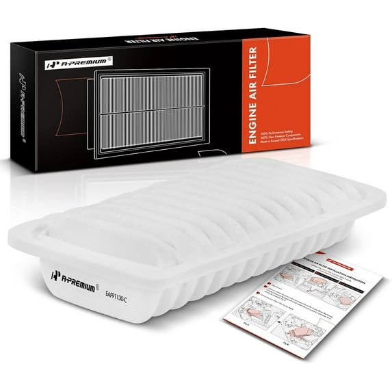A-Premium Engine Air Filter Compatible with Toyota Echo 2000-2005 & Scion xA 2004-2006, xB 2004-2006, L4 1.5L