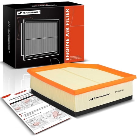 A-Premium Engine Air Filter Compatible with Volvo XC90 2007-2014 L6 3.2L, Replace# 30680293