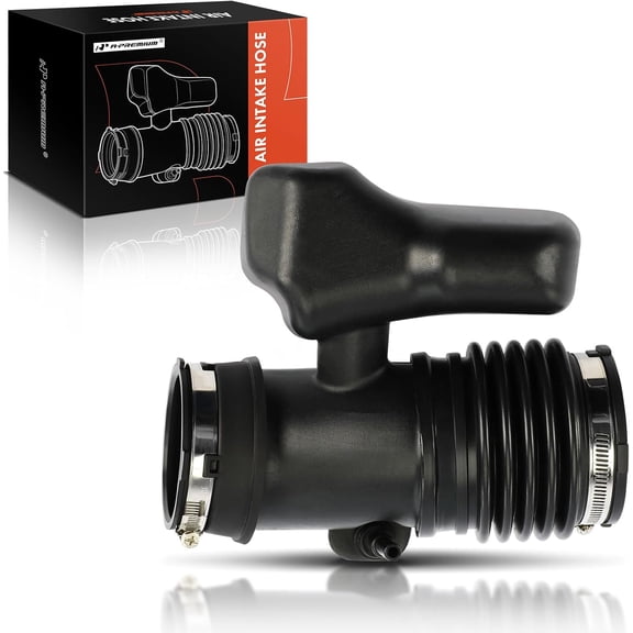 A-Premium Engine Air Intake Cleaner Hose with Clamps & Oil Separator DOHC V6 3.6L Compatible with Chevrolet Traverse 09-11 & GMC Acadia 09-11 & Buick Enclave & Saturn Outlook 09-10