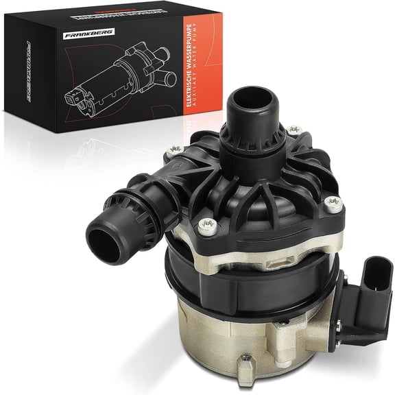 A-Premium Engine Auxiliary Water Pump Compatible with Mercedes-Benz CLA45 | for AMG GLA45 AMG 2014-2019, S550/S63 AMG 2014-2017, S600/S65 AMG 2015-2017, GLA250 2015-2020, 3 Pins