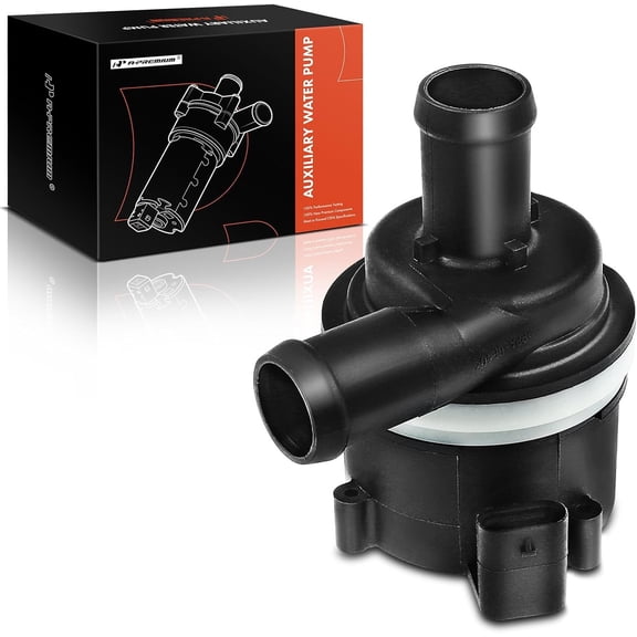 A-Premium Engine Auxiliary Water Pump - DOHC 4,6Cyl 1.6 2.0 3.0 3.2 3.6L - Compatible with Audi & Volkswagen - A4 2013-2016, A4 Quattro, A5, A5 Quattro, A6, allroad, Touareg, Replace# 059121012B