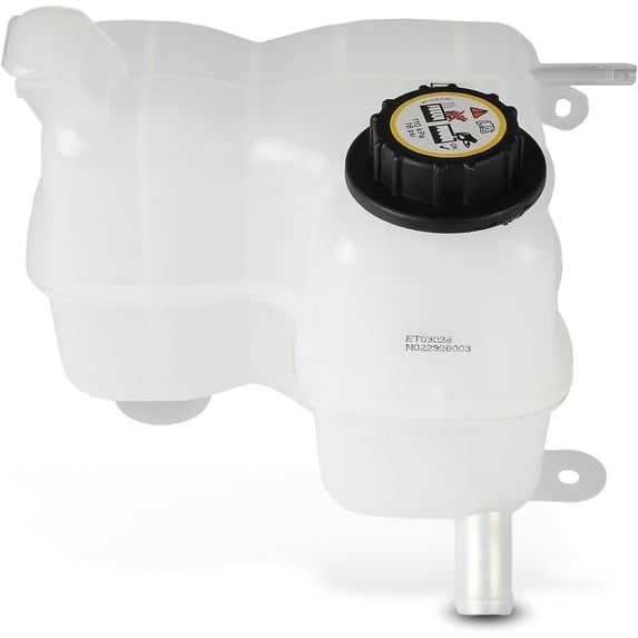 A-Premium Engine Coolant Overflow Recovery Expansion Tank with Cap Compatible with Ford F-150 F150 2004-2010 Expedition 2003-2006 & Lincoln Navigator 2003-2006 Mark LT 2006-2008 Replace# 2L1Z8A080AB