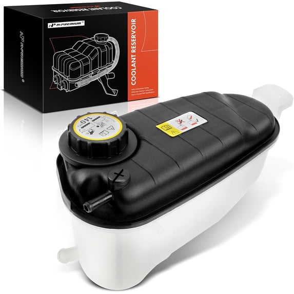 A-Premium Engine Coolant Overflow Recovery Reservoir Tank [W/Cap & Sensor] Compatible with Jaguar F-Type 2014-2021 [3.0L 5.0L], XK 2007-2009 [4.2L], XK XKR 2010-2015 [5.0L], XKR-S 2012-2015 [5.0L]