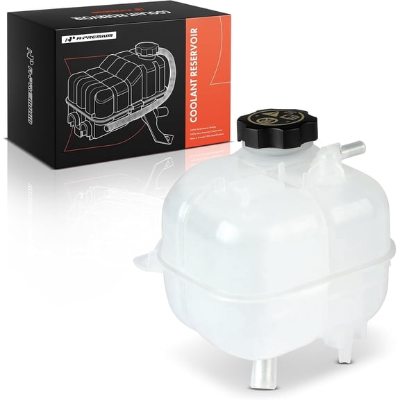A-Premium Engine Coolant Overflow Recovery Reservoir Tank [with Cap] Compatible with Jeep Cherokee 2014-2018 & Chrysler 200 2015-2017, Naturally Aspirated