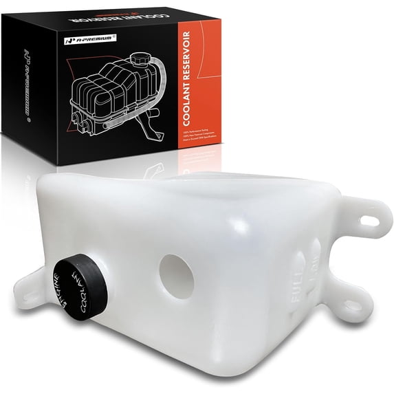 A-Premium Engine Coolant Overflow Recovery Reservoir Tank with Cap Compatible with Jeep ZJ Series Grand Cherokee 1993-1994