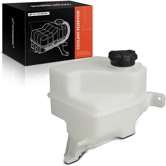 A-Premium Engine Coolant Overflow Recovery Reservoir Tank [with Cap] Compatible with Kia Forte Koup 2014-2015, Forte5 2014-2018, 1.6L