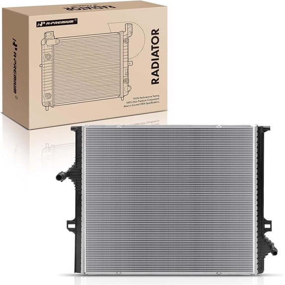 A-Premium Engine Coolant Radiator Assembly Compatible with BMW 320i, 320i xDrive, 330e, 330i, 330i GT xDrive, 330i xDrive, 340i, 340i xDrive, 340i GT xDrive, 430i, 430i xDrive, 440i, 440i xDrive