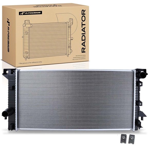 A-Premium Engine Coolant Radiator Assembly Compatible with Ford, Lincoln | for Ford Expedition 2007-2008 & Lincoln Navigator 2007-2013, V8 5.4L, Automatic Transmission