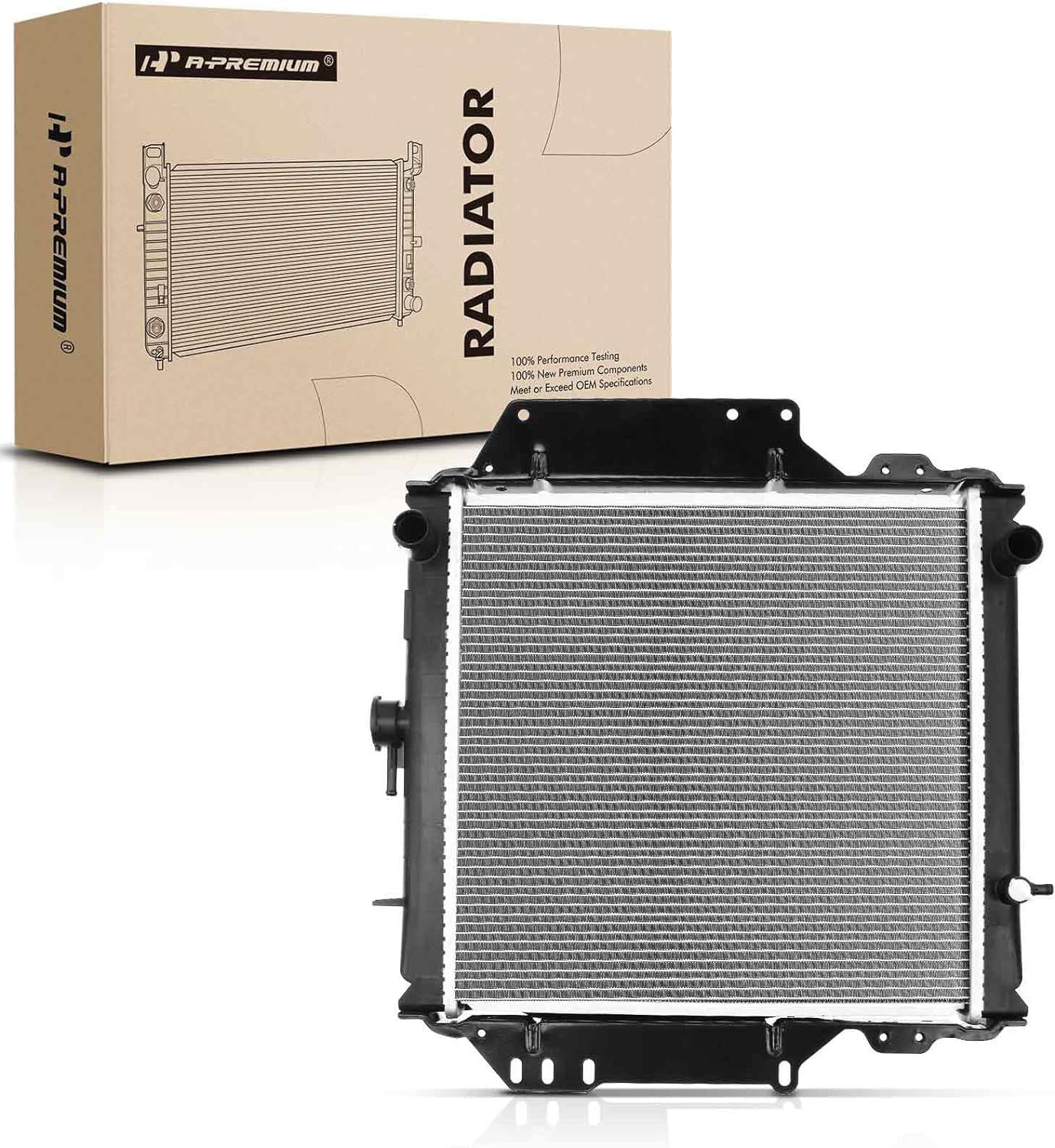Samurai Radiator Cleaner A-Premium Engine Coolant Radiator Assembly Compatible with Suzuki ...