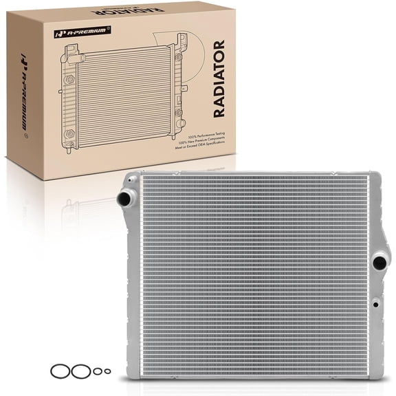A-Premium Engine Coolant Radiator Assembly Compatible with BMW M2 2019-2021, M3 2015-2018, M4 2015-2020, 3.0L