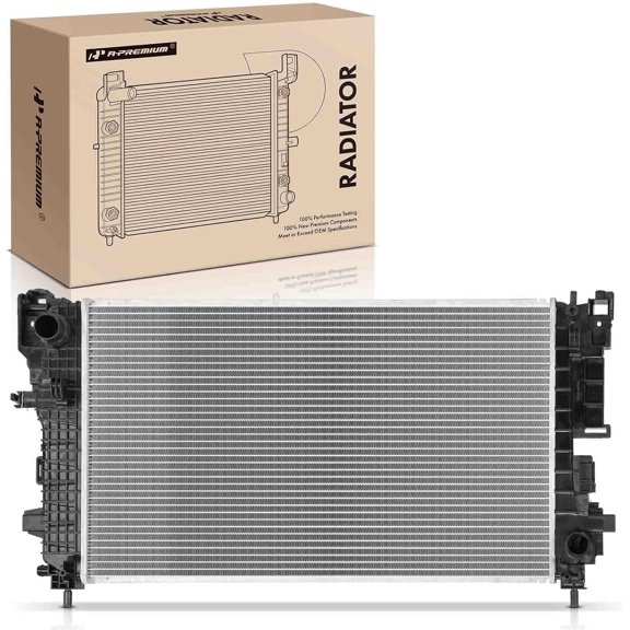 A-Premium Engine Coolant Radiator Assembly Compatible with Buick Encore GX 2020-2025 & Chevrolet Trailblazer 2021-2025, 1.3L