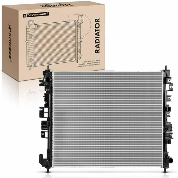 A-Premium Engine Coolant Radiator Assembly Compatible with Buick Envision 2021-2022 & Cadillac XT4 2019-2022, 2.0L, Replace# 84489145, 84784576