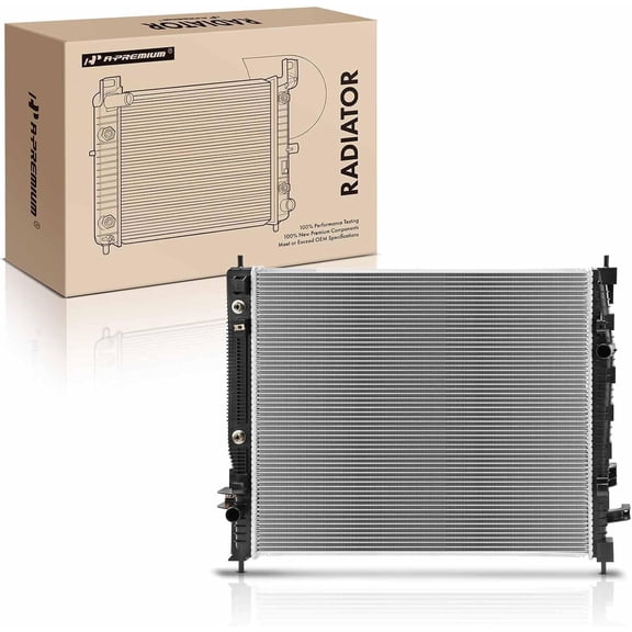 A-Premium Engine Coolant Radiator Assembly Compatible with Chevrolet Traverse 2018-2022 & Buick Enclave 2018-2022, 3.6L