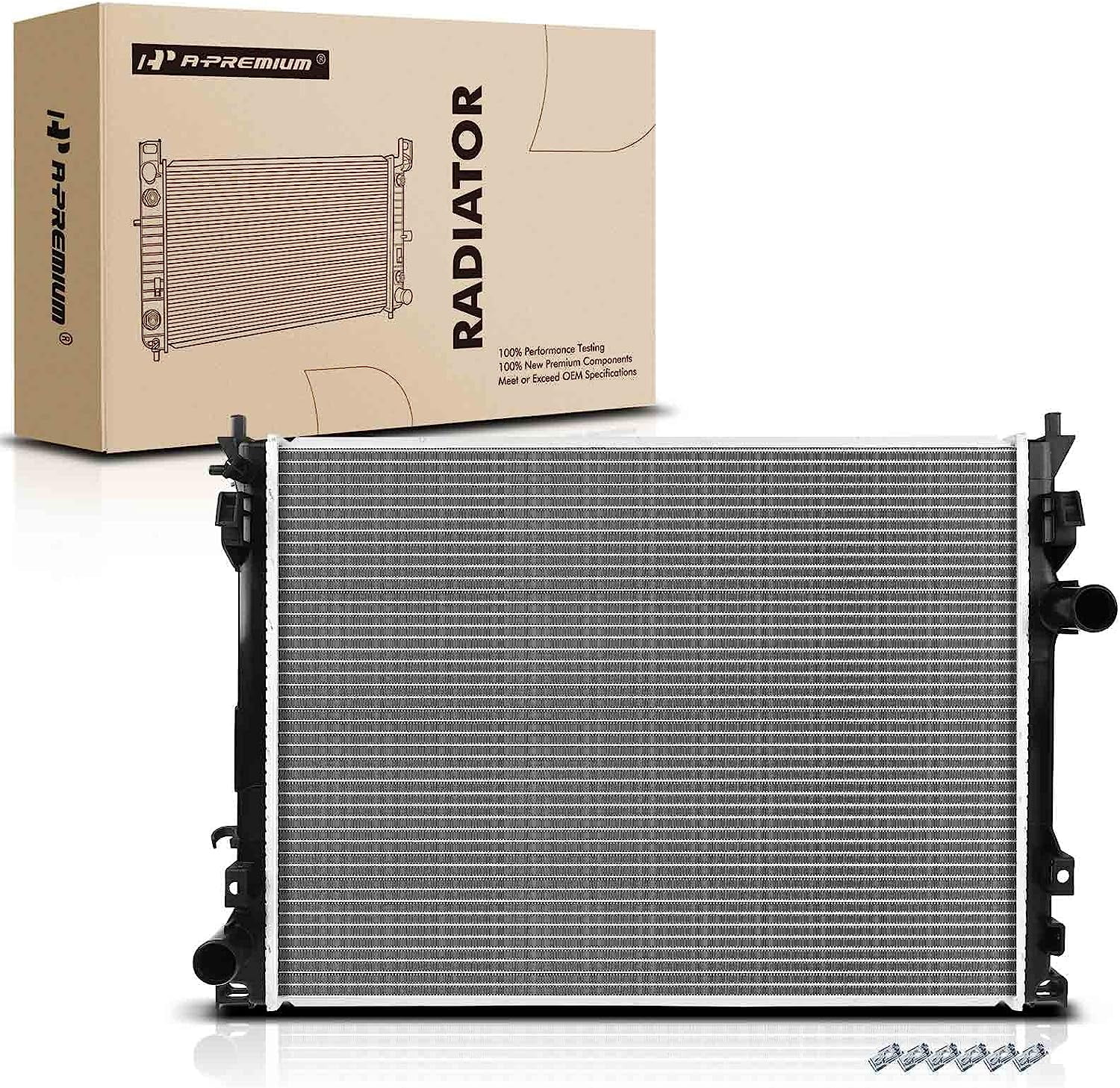 A Premium Engine Coolant Radiator Assembly Compatible With Dodge