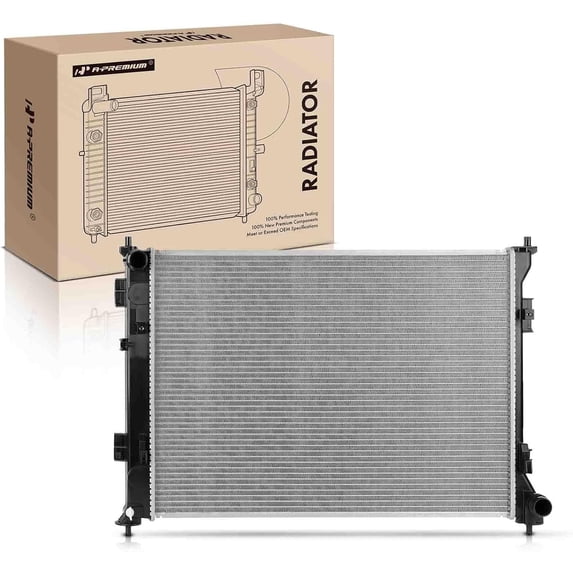 A-Premium Engine Coolant Radiator Assembly Compatible with Hyundai Sonata 2020 2021 2022 2.5L
