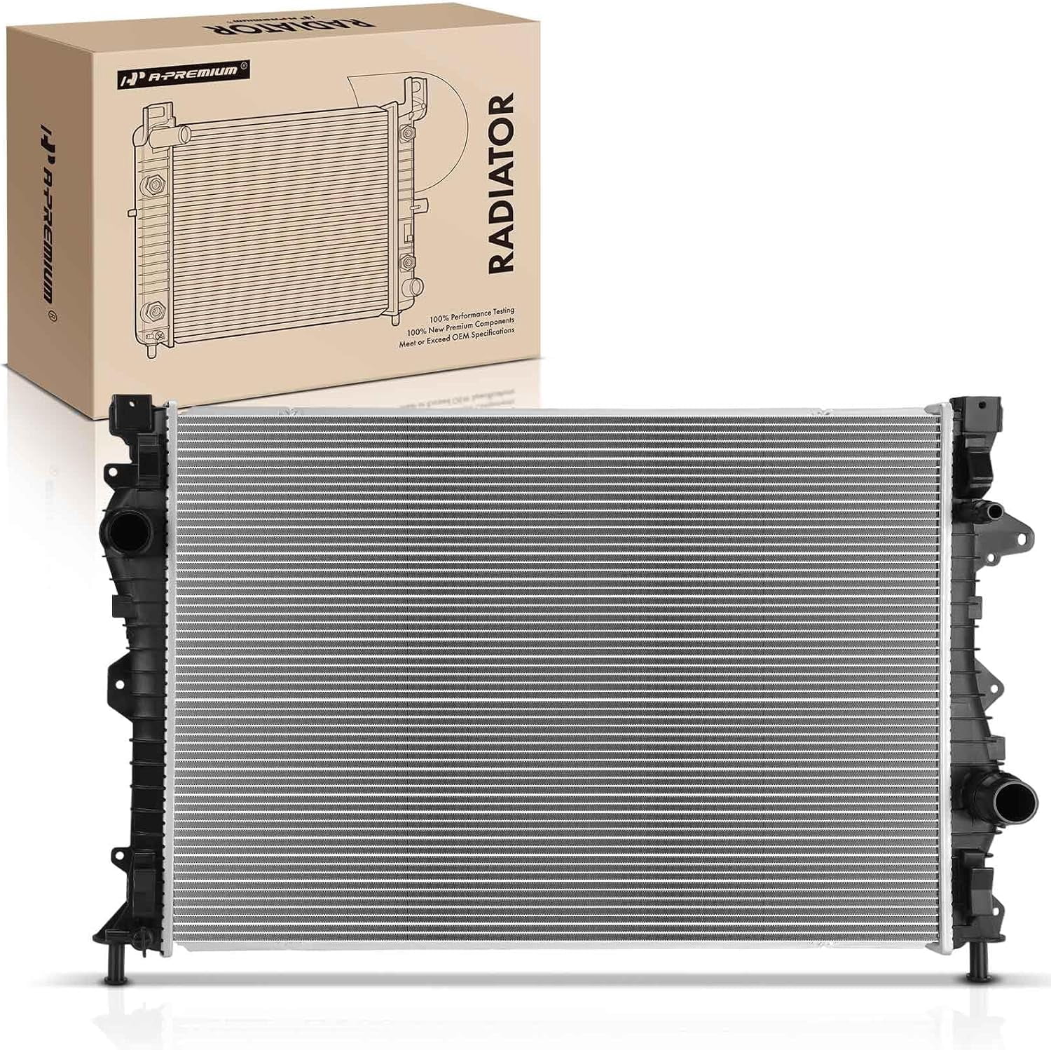 A-Premium Engine Coolant Radiator Assembly Compatible with Land Rover ...