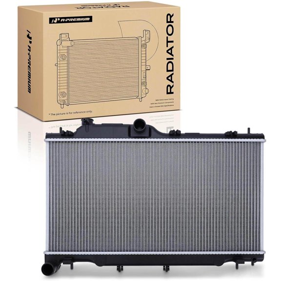 A-Premium Engine Coolant Radiator Assembly Compatible with Subaru Outback Legacy 2015 2016 2017 2018 2019 H4 2.5L