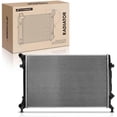 thumbnail image 1 of A-Premium Engine Coolant Radiator Assembly Compatible with Volkswagen Golf 2010 2011 2012 2013 2014, L5 2.5L, Replace# 13444, 1K0121251BR, VW3010163, 1 of 8