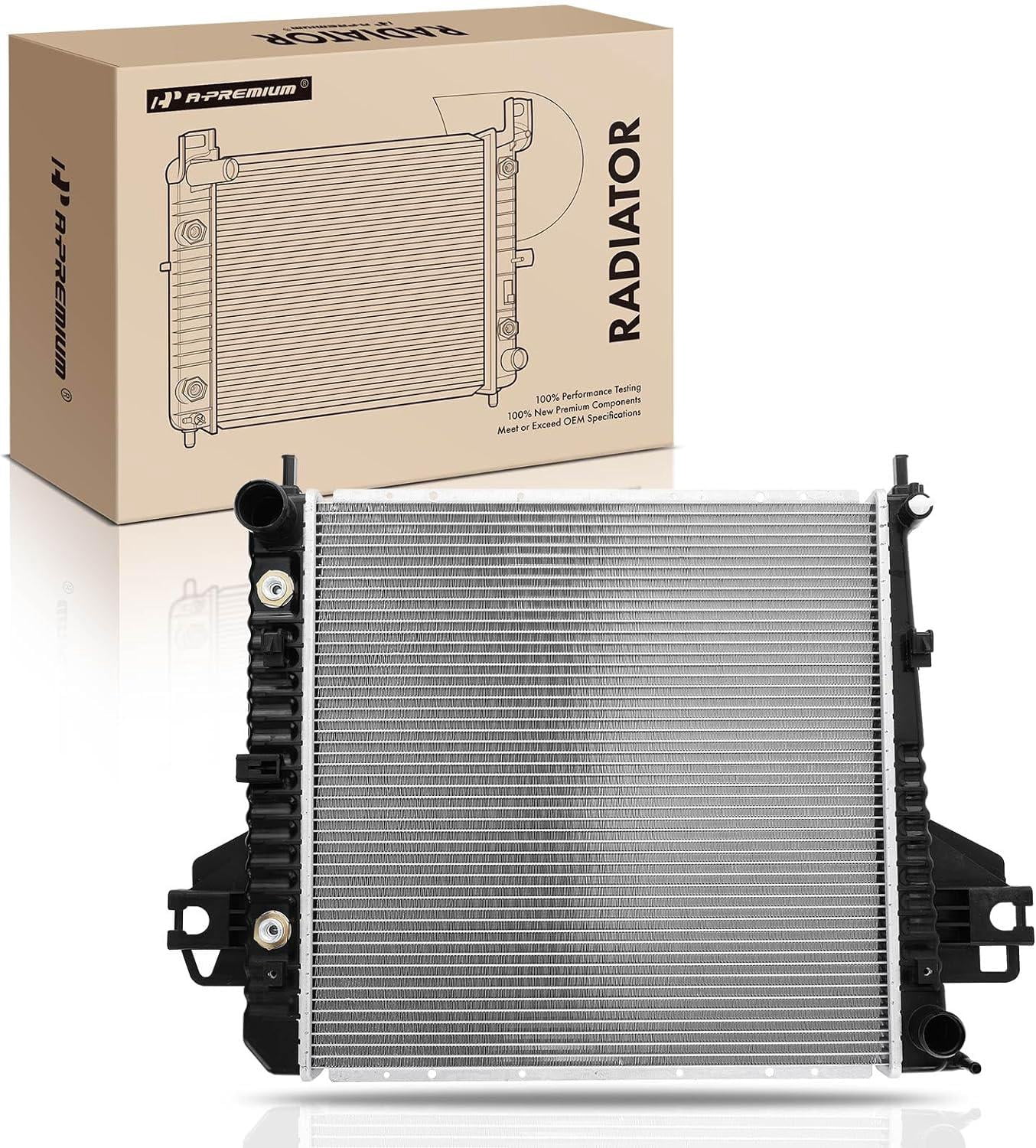 A-Premium Coolant Overflow Tank – Replacement Reservoir With Cap & Tubing For Jeep Commander & Grand Cherokee (2005-2010)
