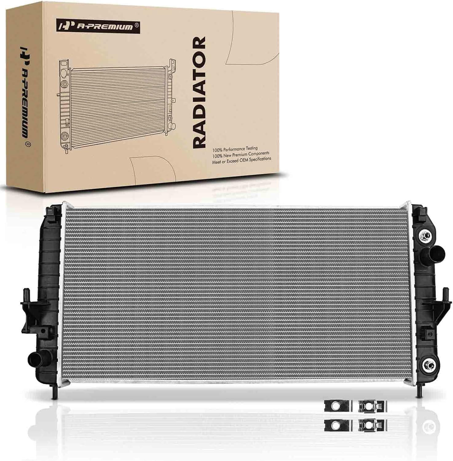 A-Premium Engine Coolant Radiator Assembly with Transmission Oil Cooler ...